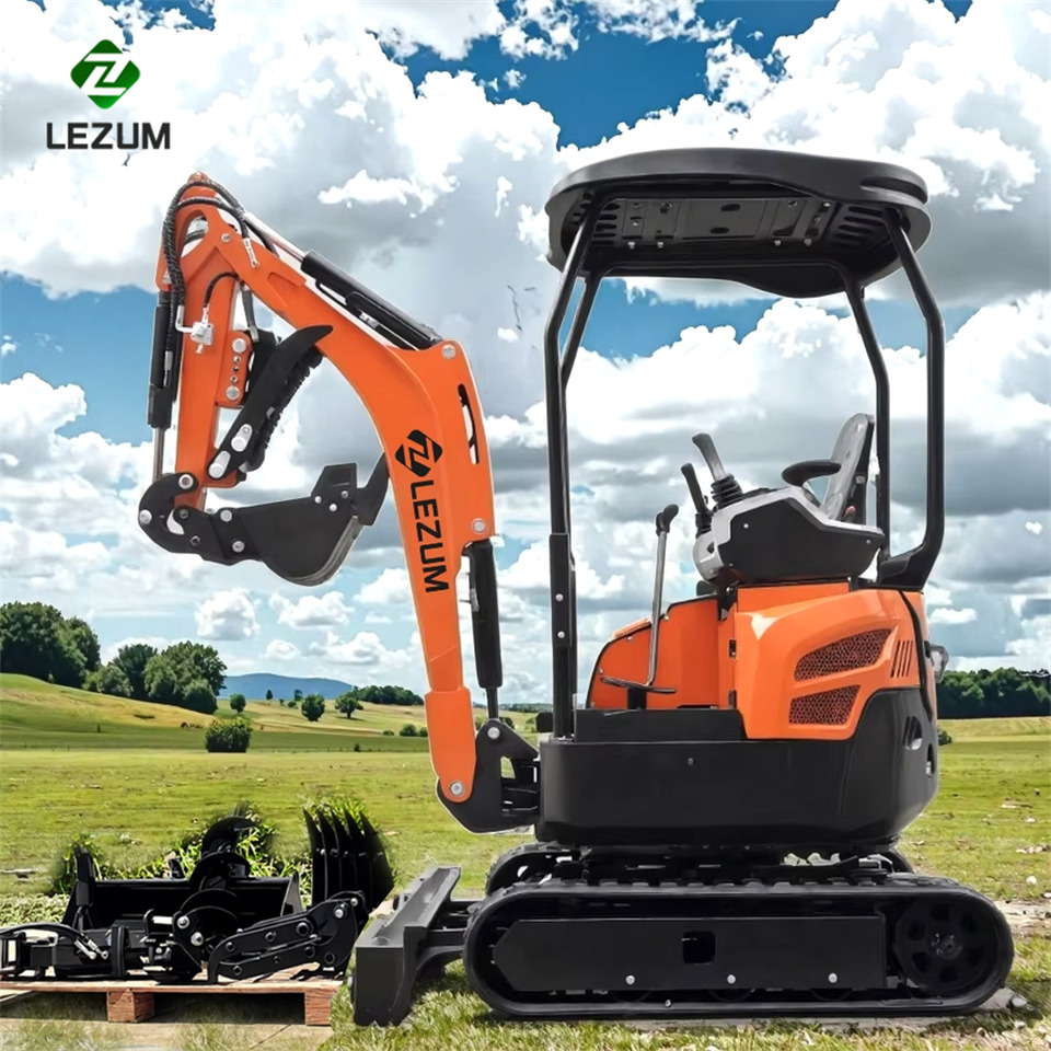 LEZUM DY18 Mini Excavator CE Certification Kubota Engine(Factory Outlet) Mini Pelle Minibagger Minikoparka Miniexcavadora - Mini bager: slika 1 LEZUM DY18 Mini Excavator CE Certification Kubota Engine(Factory Outlet) Mini Pelle Minibagger Minikoparka Miniexcavadora - Mini bager: slika 1