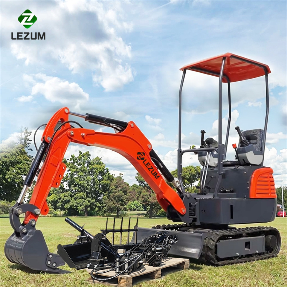 LEZUM Mini Excavator CE Certification Kubota Engine(Factory Outlet) Mini Pelle Minibagger Minikoparka Miniexcavadora - Mini bager: slika 2 LEZUM Mini Excavator CE Certification Kubota Engine(Factory Outlet) Mini Pelle Minibagger Minikoparka Miniexcavadora - Mini bager: slika 2