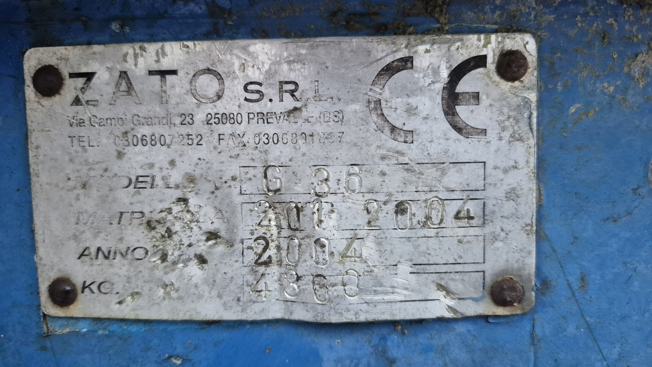 Rušilne škarje za Rušilni bager ZATO G36: slika 8 Rušilne škarje za Rušilni bager ZATO G36: slika 8