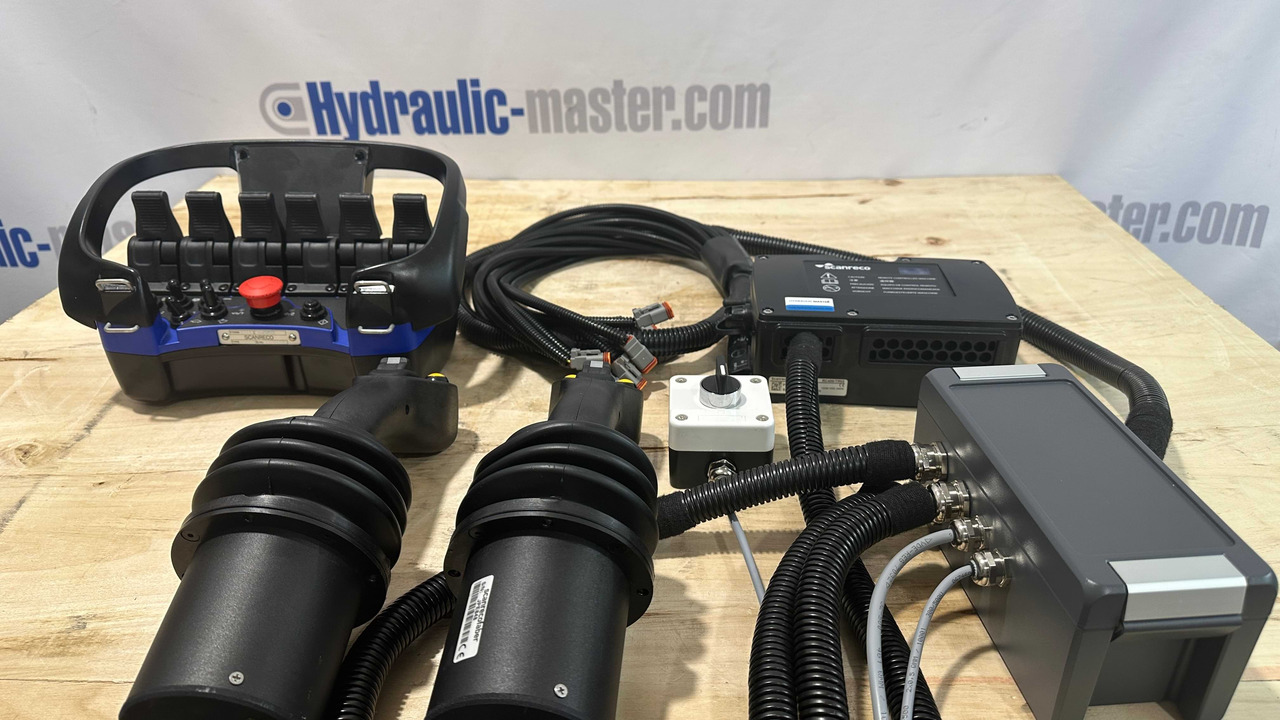 Gozdarska oprema Control Set Radio Remote Scanreco RC400 and JP Joysticks PWM for Nordhydraulic, Kubota, Parker: slika 11