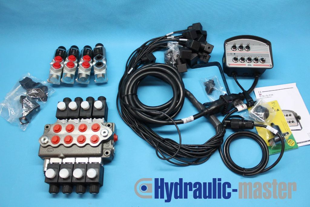 Hydraulic valve Walvoil 4 section 60 l/min 16gpm 12V with 4 float section + cont Walvoil SDE060/4/AN1 - Oprema za rokovanje z materiali: slika 1 Hydraulic valve Walvoil 4 section 60 l/min 16gpm 12V with 4 float section + cont Walvoil SDE060/4/AN1 - Oprema za rokovanje z materiali: slika 1