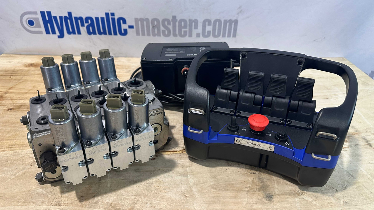 Set Scanreco G4 with Walvoil DPX050 Rayco, Bobcat, Carlton - Rezkar za štore: slika 2 Set Scanreco G4 with Walvoil DPX050 Rayco, Bobcat, Carlton - Rezkar za štore: slika 2