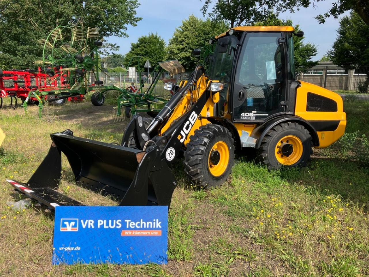 JCB 406 AGRI - Kolesni nakladalec: slika 1 JCB 406 AGRI - Kolesni nakladalec: slika 1
