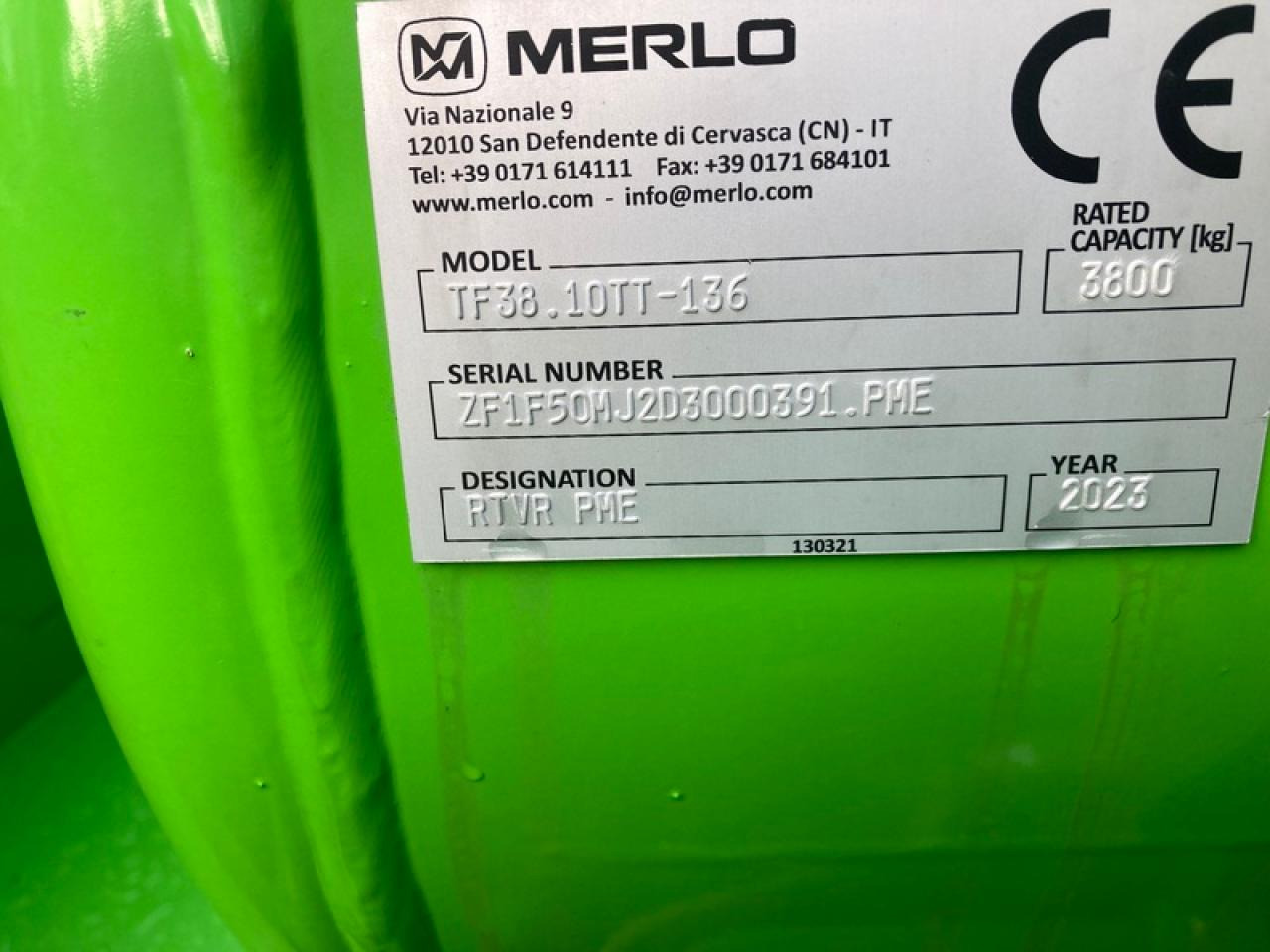 Merlo TF 38.10 - Teleskopski viličar: slika 5 Merlo TF 38.10 - Teleskopski viličar: slika 5