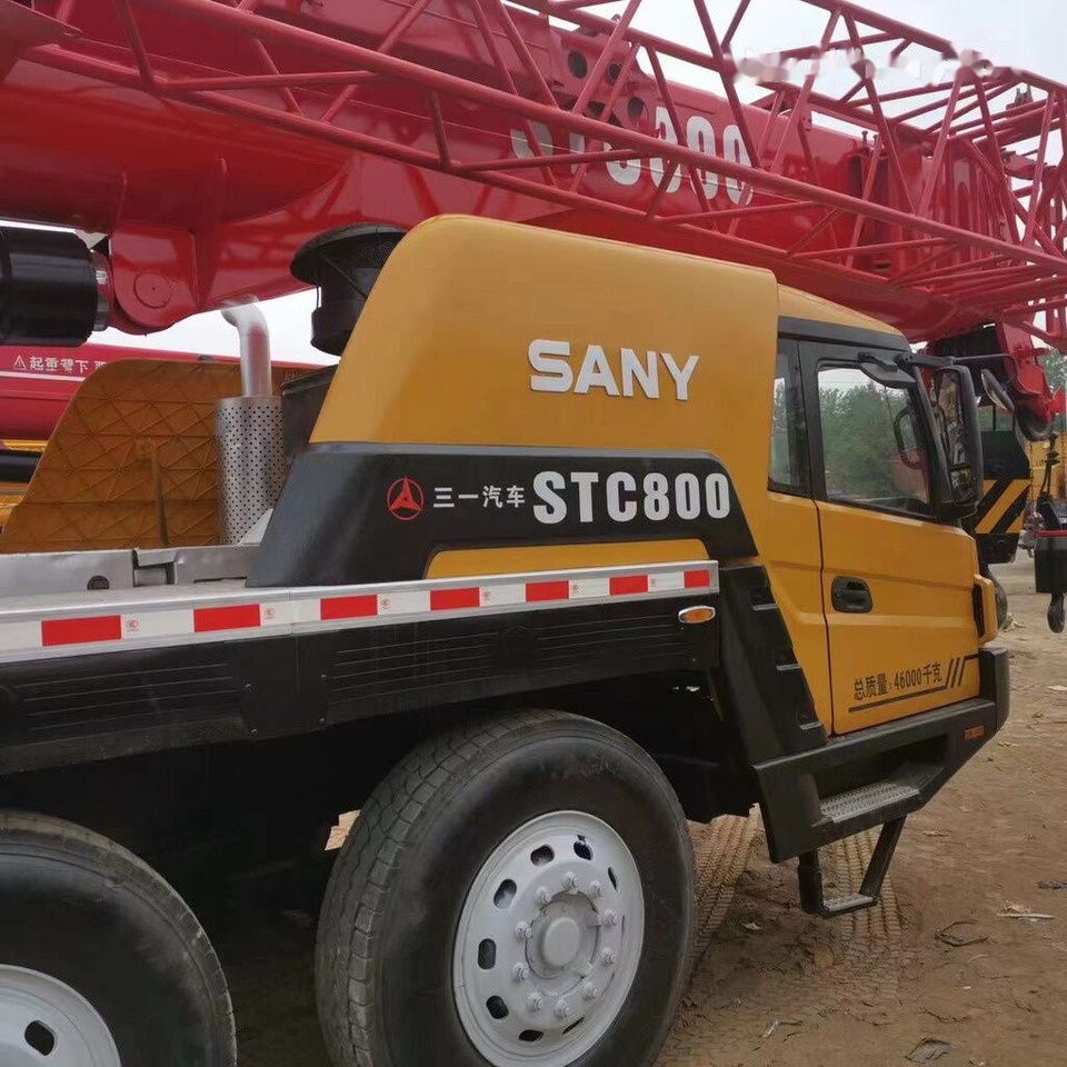 Sany Used Sany STC800 80 Ton Original Mobile Crane Truck Truck Mounte - Avtodvigalo: slika 4 Sany Used Sany STC800 80 Ton Original Mobile Crane Truck Truck Mounte - Avtodvigalo: slika 4