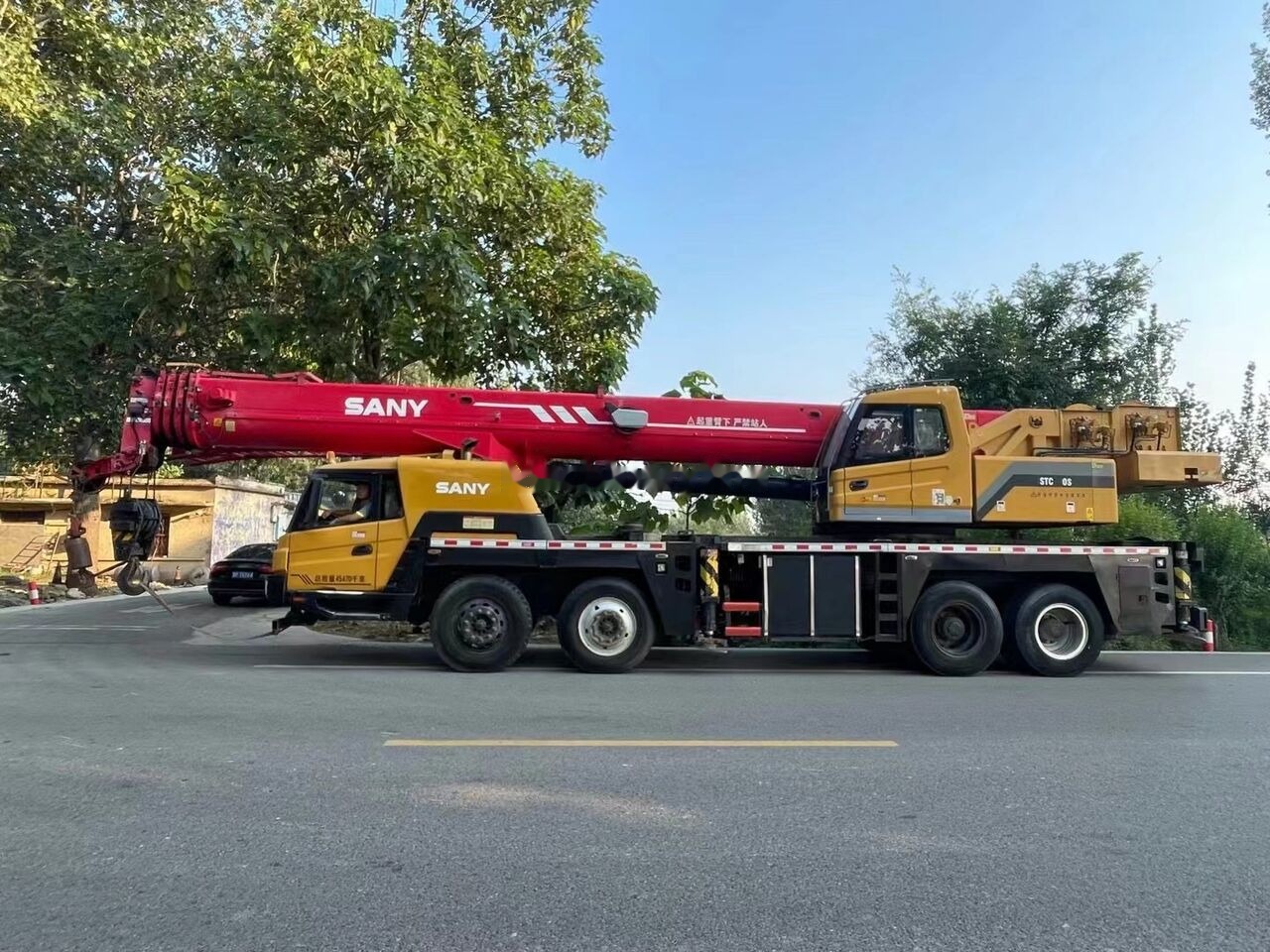 Sany Used Sany STC800 Original 80 Ton Mobile Crane Truck Truck Mounte - Avtodvigalo: slika 1 Sany Used Sany STC800 Original 80 Ton Mobile Crane Truck Truck Mounte - Avtodvigalo: slika 1
