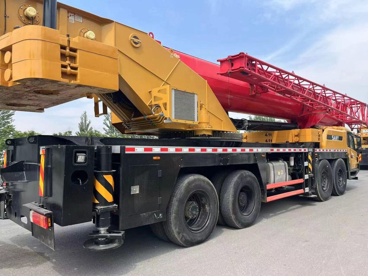 Sany Used Sany STC800 Original 80 Ton Mobile Truck Mounted Crane for - Avtodvigalo: slika 3 Sany Used Sany STC800 Original 80 Ton Mobile Truck Mounted Crane for - Avtodvigalo: slika 3