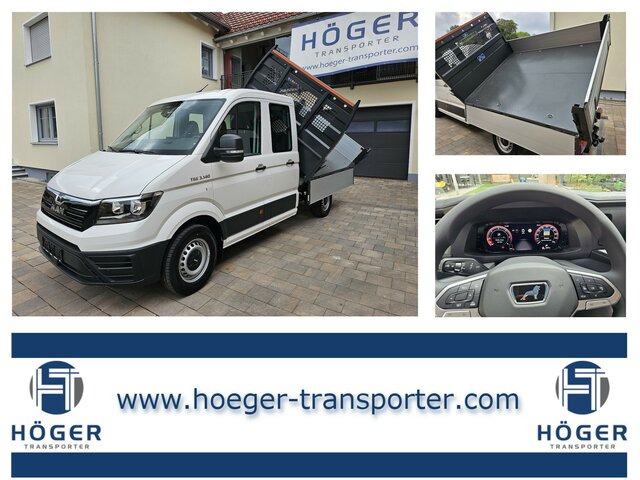 MAN TGE 3.140 Doka L3 Dreiseitenkipper Facelift - Dostavno vozilo prekucnik, Dostavno vozilo z dvojno kabino: slika 1 MAN TGE 3.140 Doka L3 Dreiseitenkipper Facelift - Dostavno vozilo prekucnik, Dostavno vozilo z dvojno kabino: slika 1