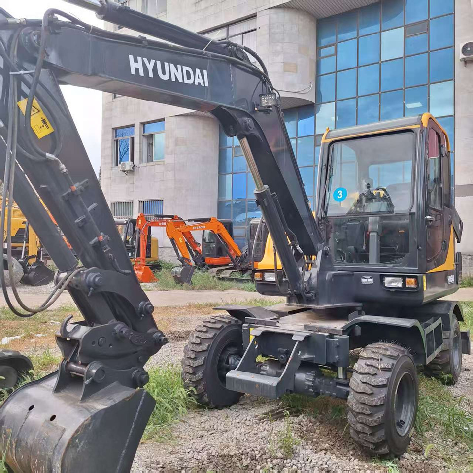 Hyundai HW60 excavator - Bager na kolesih: slika 4 Hyundai HW60 excavator - Bager na kolesih: slika 4