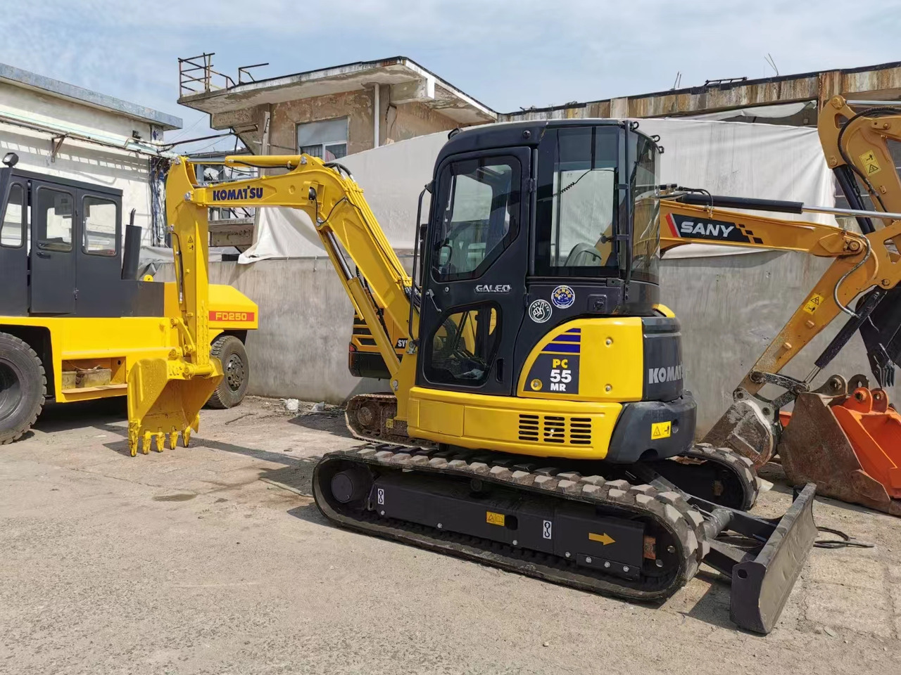 Komatsu PC55MR-3 Excavator - Mini bager: slika 3 Komatsu PC55MR-3 Excavator - Mini bager: slika 3