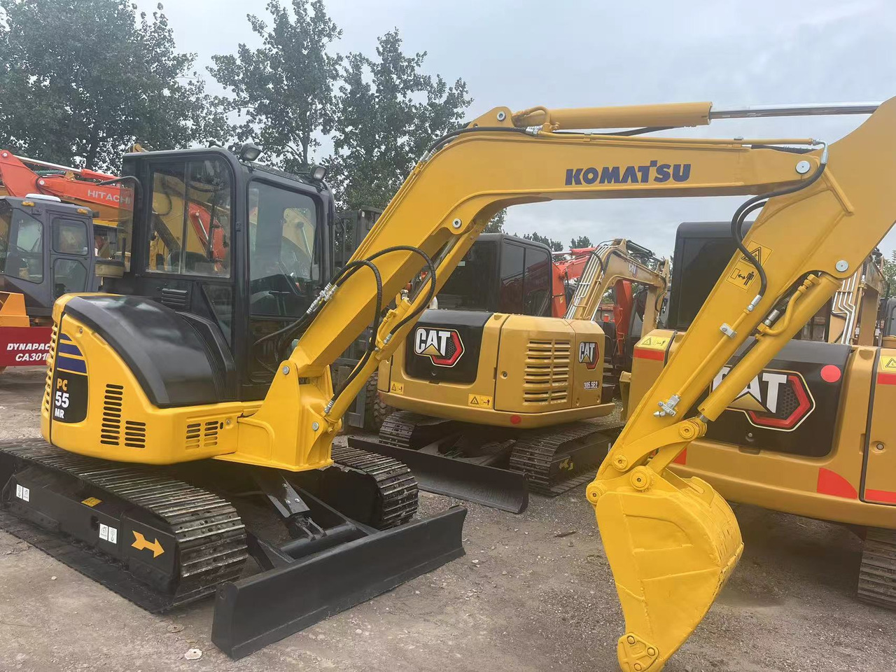Komatsu PC55mr-3 - Mini bager: slika 1 Komatsu PC55mr-3 - Mini bager: slika 1