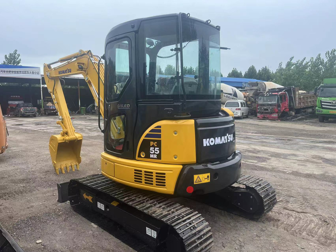 Komatsu PC55mr-3 - Mini bager: slika 1 Komatsu PC55mr-3 - Mini bager: slika 1