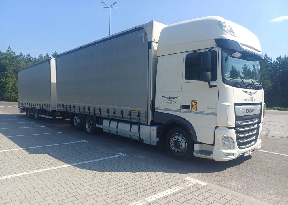 DAF XF 480 SUPER SPACE CAB / ZESTAW TANDEM PRZEJAZDOWY 120 M3 / SSC / ACC /EURO 6 - Tovornjak s ponjavo: slika 1 DAF XF 480 SUPER SPACE CAB / ZESTAW TANDEM PRZEJAZDOWY 120 M3 / SSC / ACC /EURO 6 - Tovornjak s ponjavo: slika 1