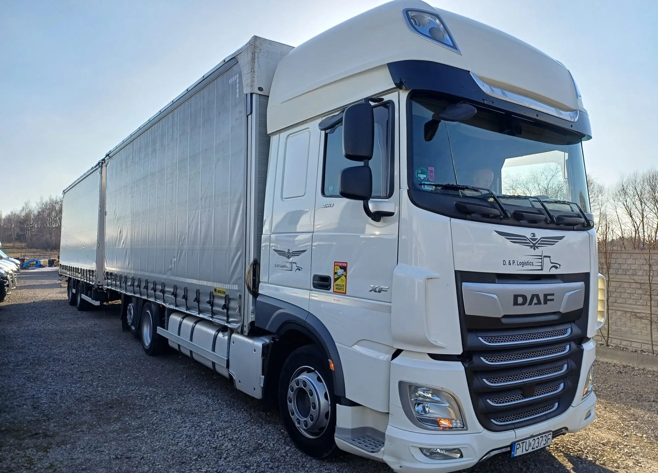 DAF XF 480 SUPER SPACE CAB / ZESTAW TANDEM PRZEJAZDOWY 120m3 - Tovornjak s ponjavo: slika 1 DAF XF 480 SUPER SPACE CAB / ZESTAW TANDEM PRZEJAZDOWY 120m3 - Tovornjak s ponjavo: slika 1