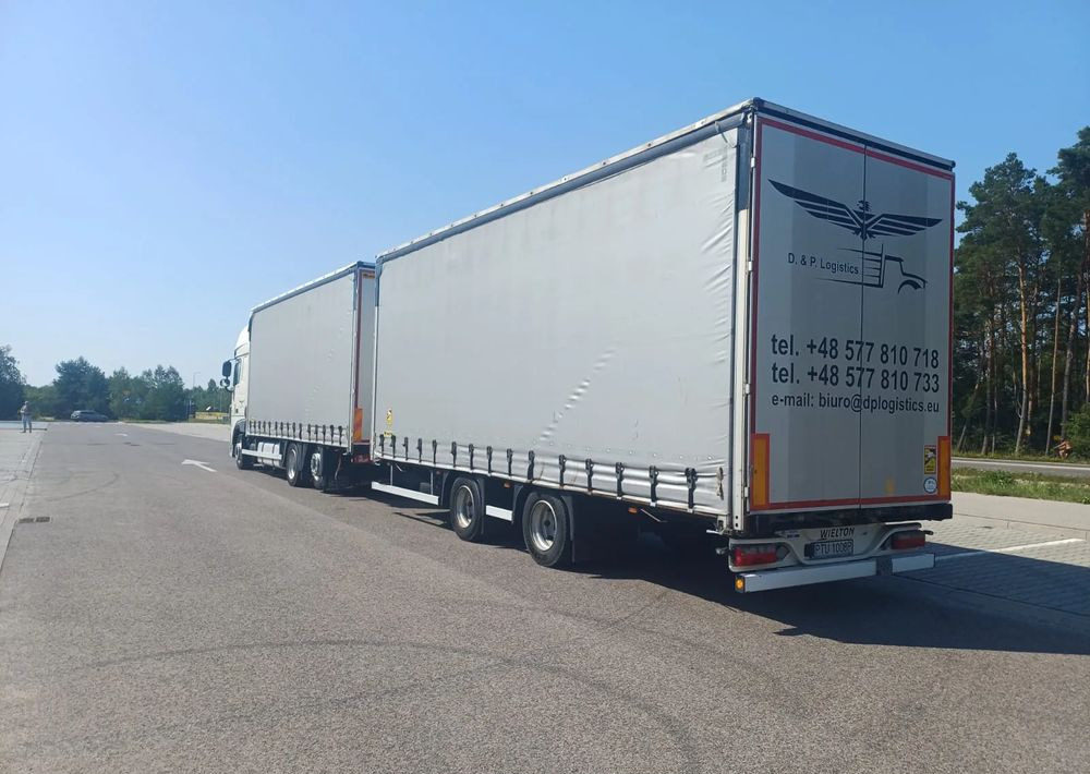 DAF XF 480 SUPER SPACE CAB / ZESTAW TANDEM PRZEJAZDOWY 120 M3 / SSC / ACC /EURO 6 - Drugi stroj: slika 3 DAF XF 480 SUPER SPACE CAB / ZESTAW TANDEM PRZEJAZDOWY 120 M3 / SSC / ACC /EURO 6 - Drugi stroj: slika 3