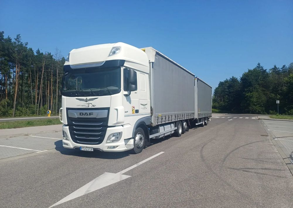 DAF XF 480 SUPER SPACE CAB / ZESTAW TANDEM PRZEJAZDOWY 120 M3 / SSC / ACC /EURO 6 - Drugi stroj: slika 5 DAF XF 480 SUPER SPACE CAB / ZESTAW TANDEM PRZEJAZDOWY 120 M3 / SSC / ACC /EURO 6 - Drugi stroj: slika 5