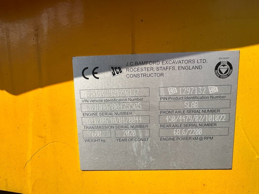 JCB 3 CX - Bager nakladalec: slika 2 JCB 3 CX - Bager nakladalec: slika 2