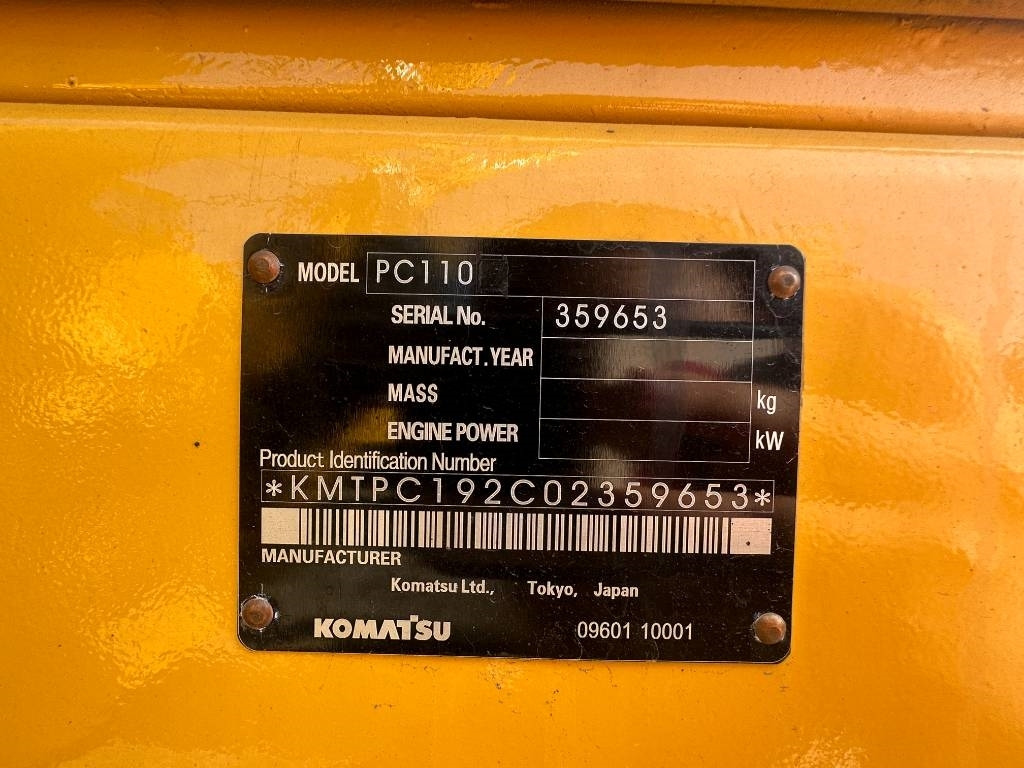 Komatsu PC 110 - Mini bager: slika 3 Komatsu PC 110 - Mini bager: slika 3