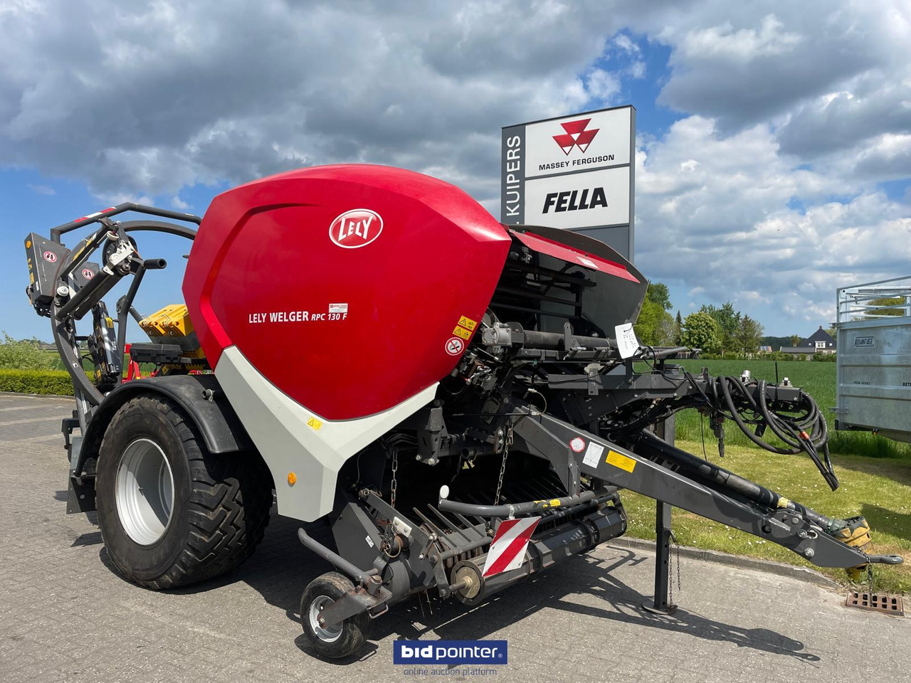 Lely Welger RPC 130 F - Balirka za okrogle bale: slika 1 Lely Welger RPC 130 F - Balirka za okrogle bale: slika 1