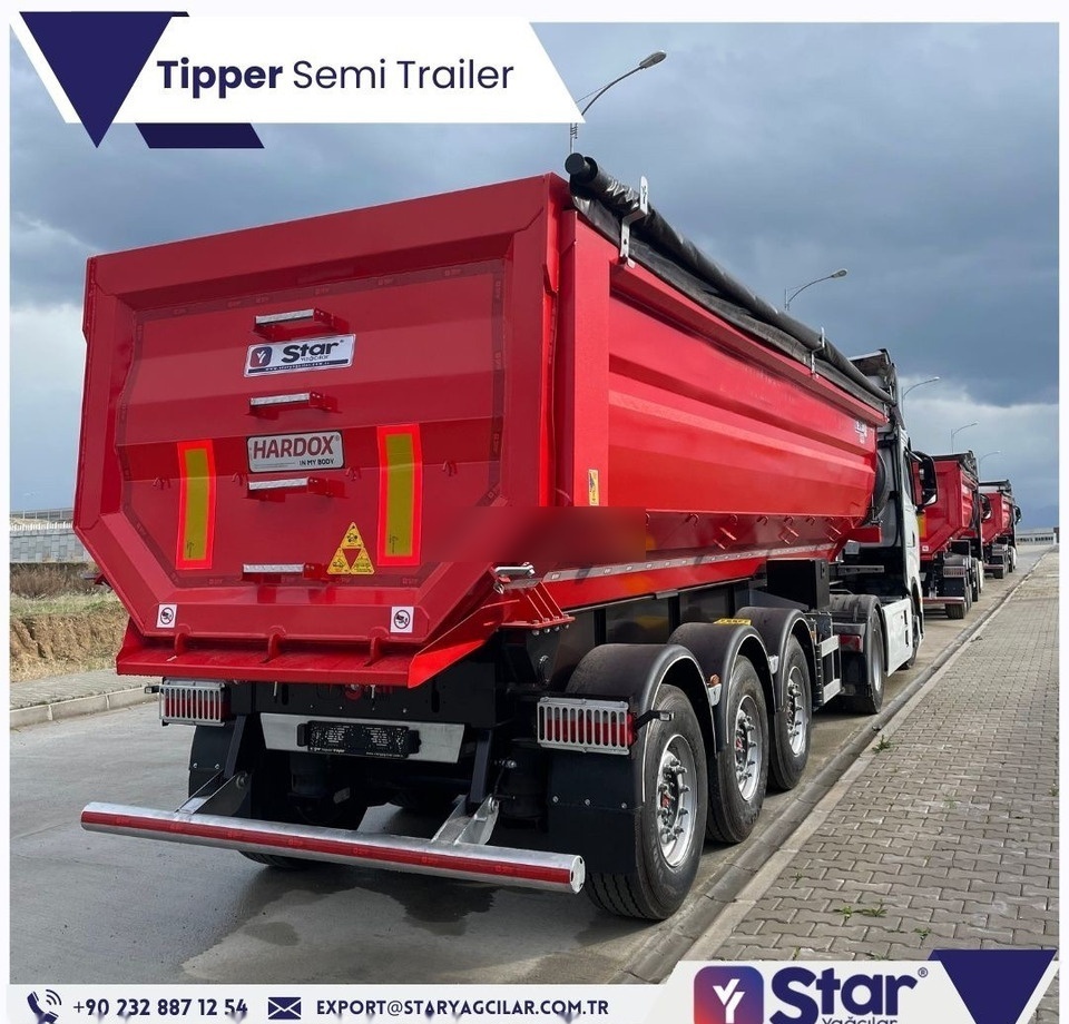 STAR YAGCILAR SY Tipper semi trailer - Kiper polprikolica: slika 1 STAR YAGCILAR SY Tipper semi trailer - Kiper polprikolica: slika 1