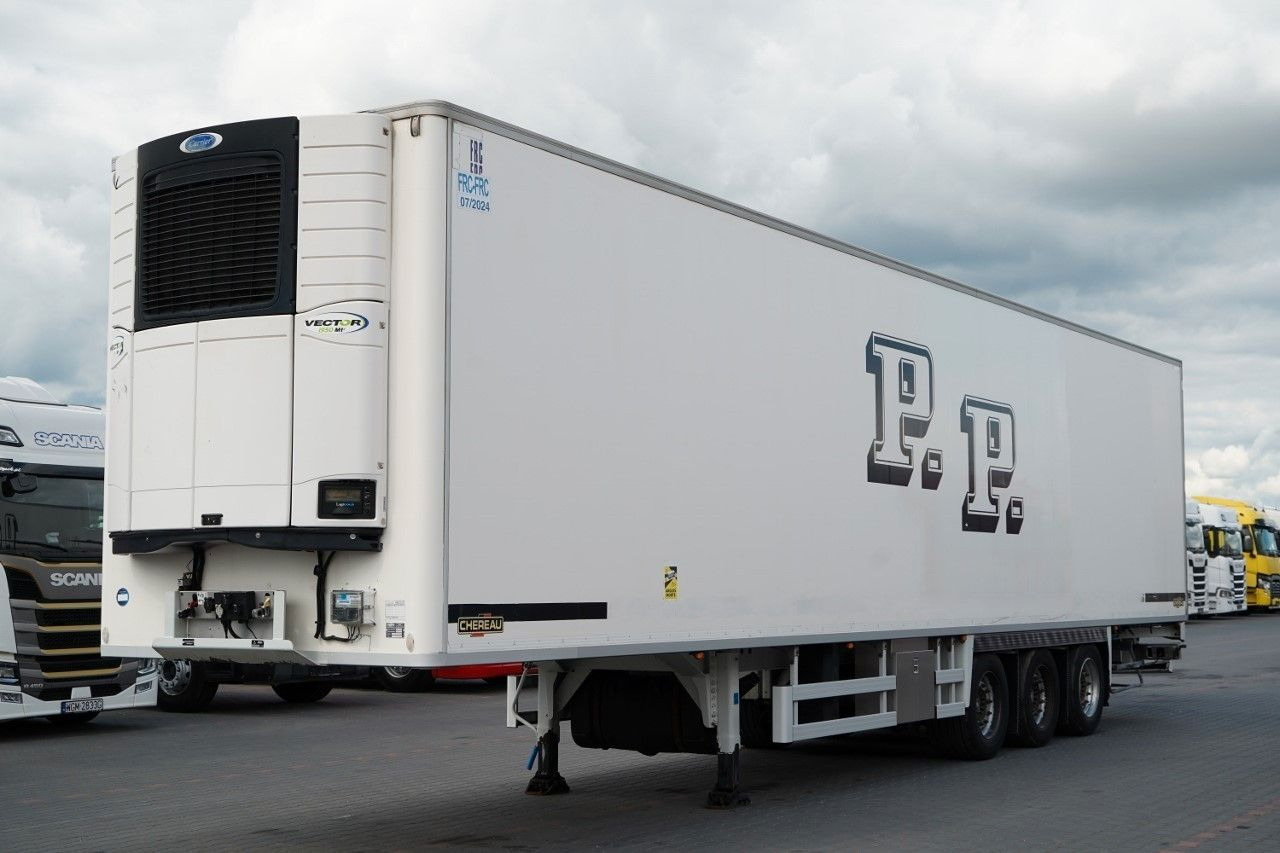 Chereau CHŁODNIA / CARRIER VECTOR 1950MT / DOPPELSTOCK / - Polprikolica hladilnik: slika 3 Chereau CHŁODNIA / CARRIER VECTOR 1950MT / DOPPELSTOCK / - Polprikolica hladilnik: slika 3