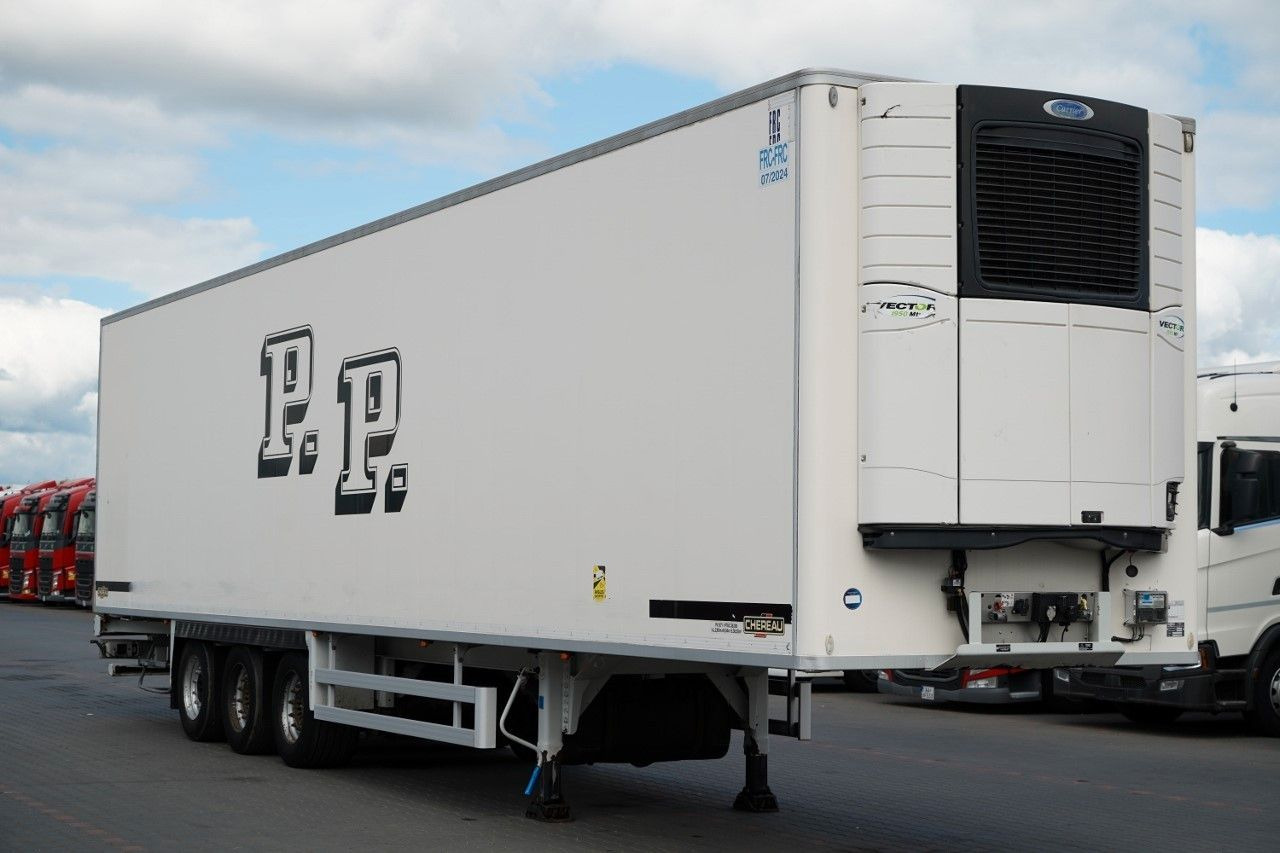 Chereau CHŁODNIA / CARRIER VECTOR 1950MT / DOPPELSTOCK / - Polprikolica hladilnik: slika 1 Chereau CHŁODNIA / CARRIER VECTOR 1950MT / DOPPELSTOCK / - Polprikolica hladilnik: slika 1