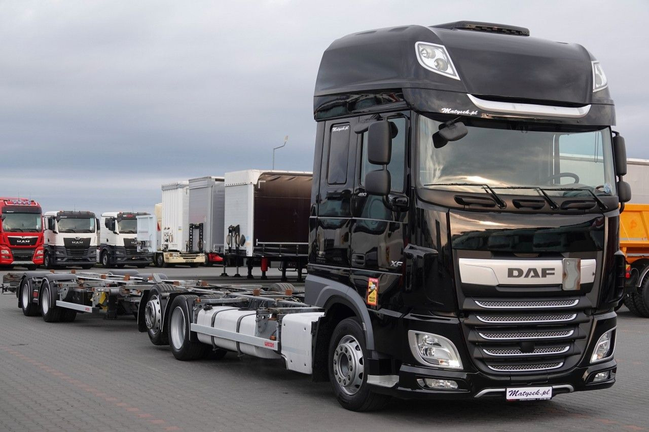DAF XF 480 / BDF / ZESTAW TANDEM / 2019 / PO KONTRAK - Kontejnerski tovornjak/ Tovornjak z zamenljivim tovoriščem: slika 1 DAF XF 480 / BDF / ZESTAW TANDEM / 2019 / PO KONTRAK - Kontejnerski tovornjak/ Tovornjak z zamenljivim tovoriščem: slika 1