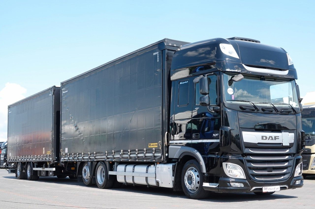DAF XF 480 / ZESTAW TANDEM / 120 M3 / PRZEJAZDOWY / - Tovornjak s ponjavo: slika 1 DAF XF 480 / ZESTAW TANDEM / 120 M3 / PRZEJAZDOWY / - Tovornjak s ponjavo: slika 1