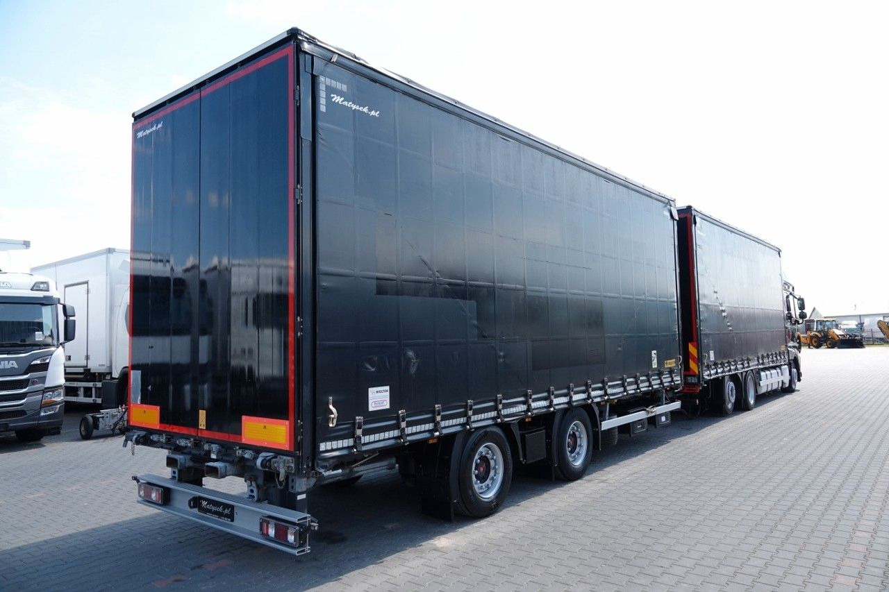 DAF XF 480 / ZESTAW TANDEM / 120 M3 / PRZEJAZDOWY / - Tovornjak s ponjavo: slika 4 DAF XF 480 / ZESTAW TANDEM / 120 M3 / PRZEJAZDOWY / - Tovornjak s ponjavo: slika 4