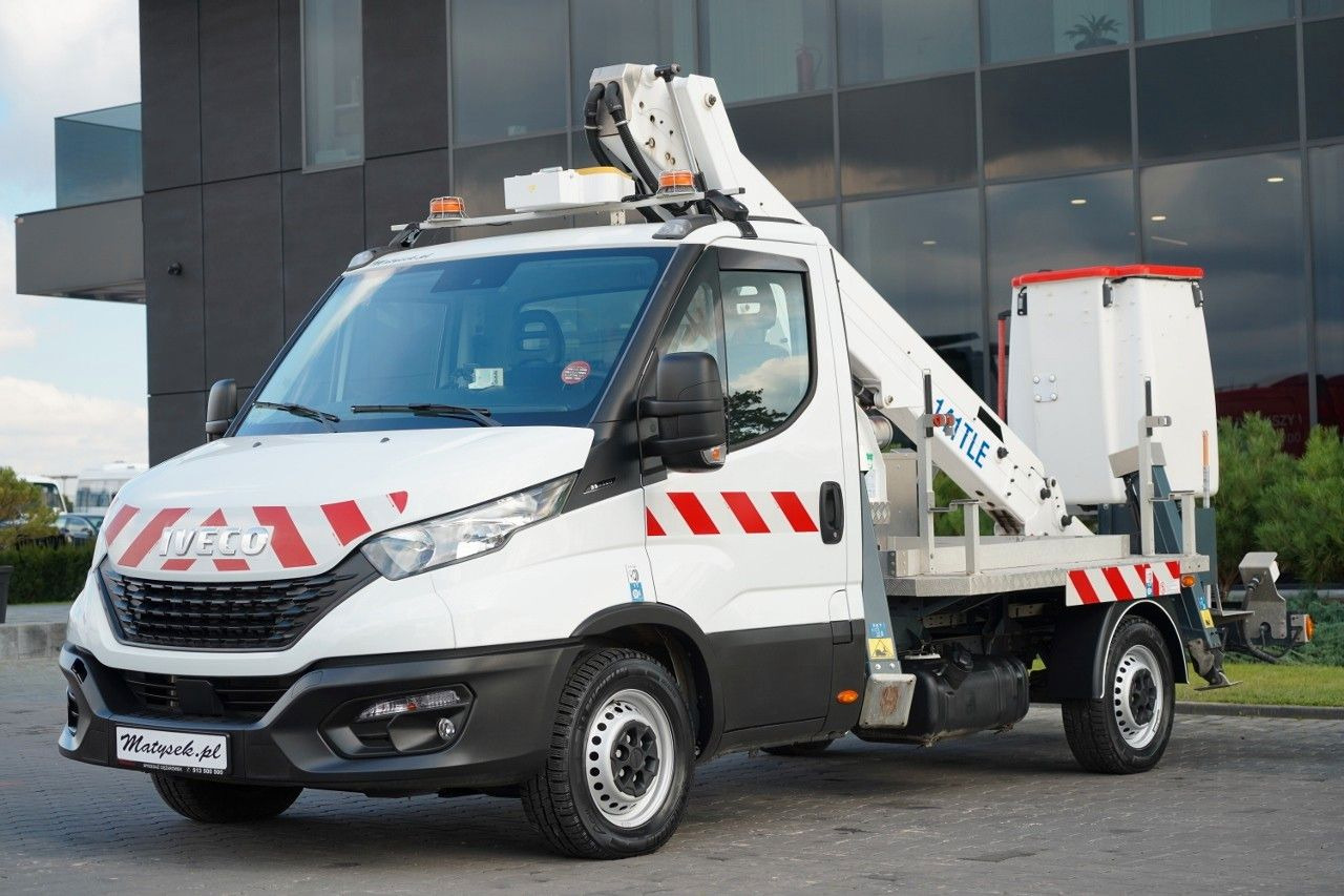 Iveco DAILY 35-140 / ZWYŻKA / PODNOŚNIK KOSZOWY FRANCE - Dvižna ploščad montirana na tovornjak: slika 1 Iveco DAILY 35-140 / ZWYŻKA / PODNOŚNIK KOSZOWY FRANCE - Dvižna ploščad montirana na tovornjak: slika 1