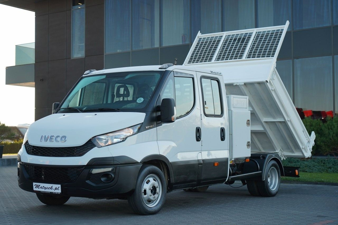 Iveco DAILY 35-150 / BRYGADOWKA / WYWROTKA 2.4 M / BL - Dostavno vozilo prekucnik, Dostavno vozilo z dvojno kabino: slika 1 Iveco DAILY 35-150 / BRYGADOWKA / WYWROTKA 2.4 M / BL - Dostavno vozilo prekucnik, Dostavno vozilo z dvojno kabino: slika 1