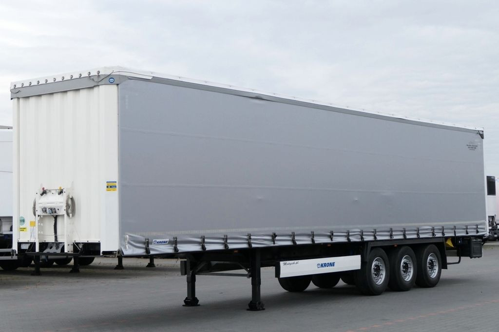 Krone CURTAINSIDER /STANDARD/LIFT ROOF & AXLE Krone CURTAINSIDER /STANDARD/LIFT ROOF & AXLE - Polprikolica s ponjavo: slika 1 Krone CURTAINSIDER /STANDARD/LIFT ROOF & AXLE Krone CURTAINSIDER /STANDARD/LIFT ROOF & AXLE - Polprikolica s ponjavo: slika 1