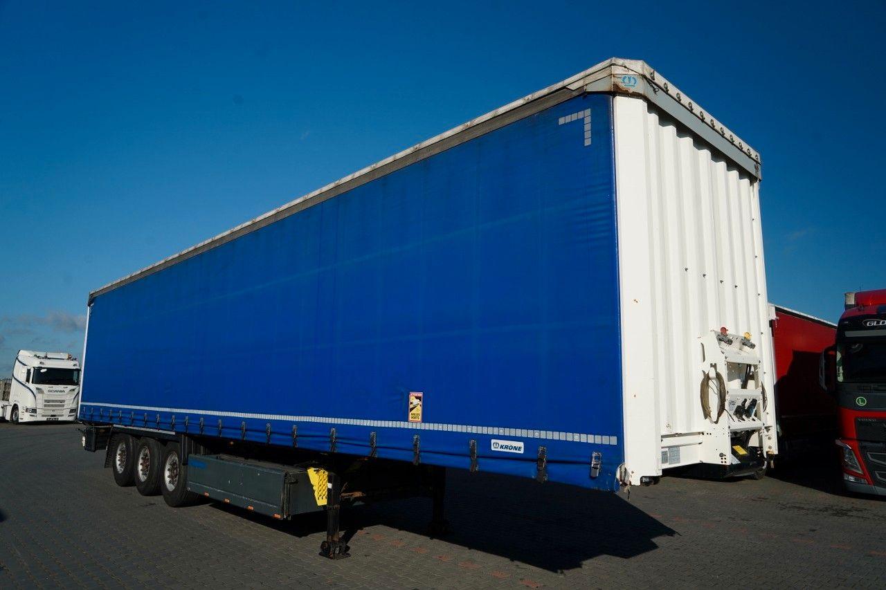 Krone FIRANKA / STANDARD / KOSZ NA PALETY / OŚ PODNOS - Polprikolica s ponjavo: slika 2 Krone FIRANKA / STANDARD / KOSZ NA PALETY / OŚ PODNOS - Polprikolica s ponjavo: slika 2