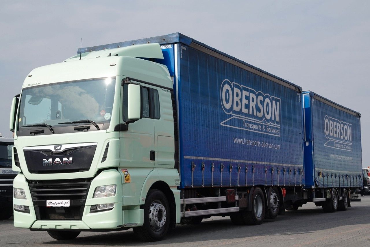 MAN TGX 26.460 / ZESTAW TANDEM PRZEJAZDOWY / 120 M3 - Tovornjak s ponjavo: slika 2 MAN TGX 26.460 / ZESTAW TANDEM PRZEJAZDOWY / 120 M3 - Tovornjak s ponjavo: slika 2