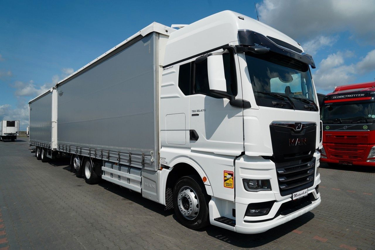 MAN TGX 26.470 / ZESTAW TANDEM 120 M3 / PRZEJAZDOWY - Tovornjak s ponjavo: slika 5 MAN TGX 26.470 / ZESTAW TANDEM 120 M3 / PRZEJAZDOWY - Tovornjak s ponjavo: slika 5