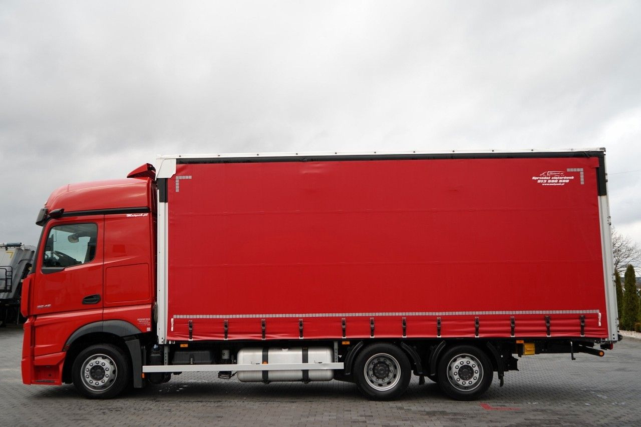 Mercedes-Benz ACTROS / 2545 / SOLÓWKA / 6x2 / I-PARK COOL / - Tovornjak s ponjavo: slika 2 Mercedes-Benz ACTROS / 2545 / SOLÓWKA / 6x2 / I-PARK COOL / - Tovornjak s ponjavo: slika 2