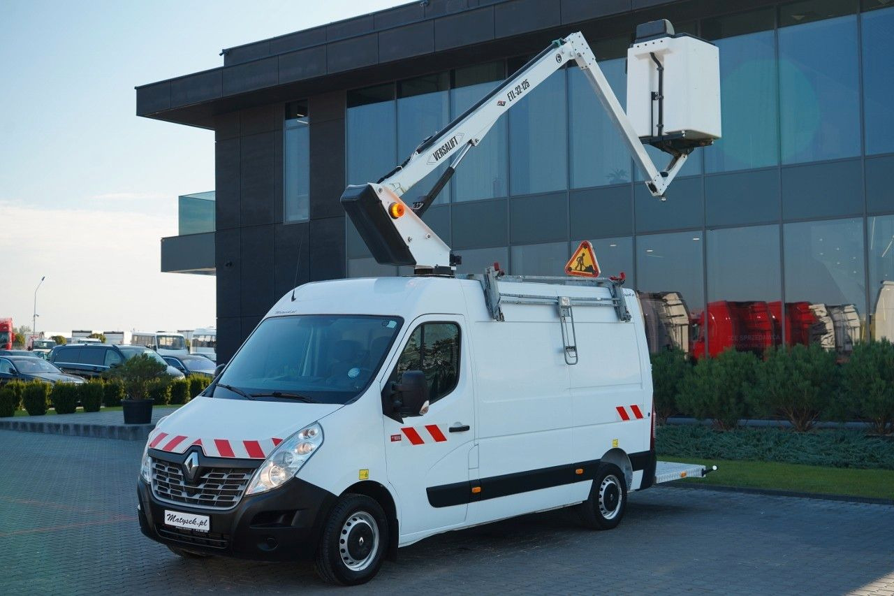 Renault MASTER / PODNOŚNIK KOSZOWY - 10.5 m / BLASZAK + - Dvižna ploščad montirana na tovornjak: slika 3 Renault MASTER / PODNOŚNIK KOSZOWY - 10.5 m / BLASZAK + - Dvižna ploščad montirana na tovornjak: slika 3