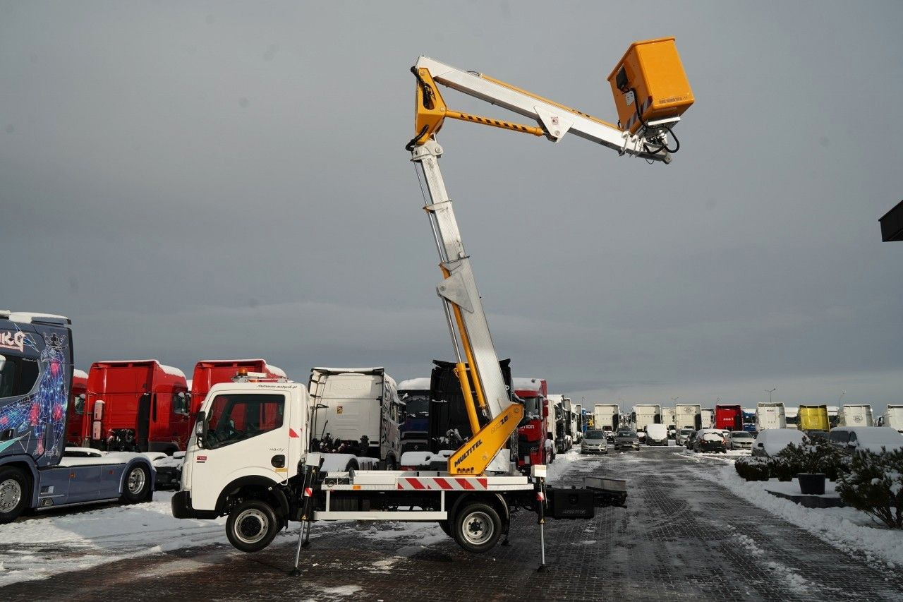Renault MAXITY 120 dxi / ZWYŻKA 20 METRÓW / PODNOŚNIK KO - Dvižna ploščad montirana na tovornjak: slika 4 Renault MAXITY 120 dxi / ZWYŻKA 20 METRÓW / PODNOŚNIK KO - Dvižna ploščad montirana na tovornjak: slika 4