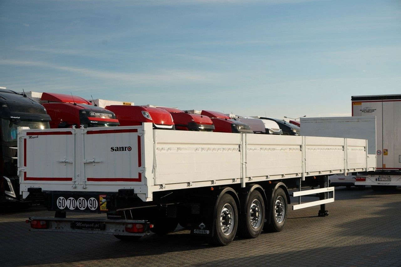 Prikolica za prevoz strojev SAMRO NACZEPA  /  BURTOWA  /  RYFLOWANA PODŁOGA: slika 6