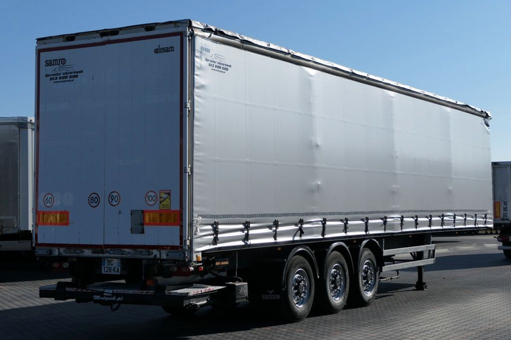 Samro CURTAINSIDER / STANDARD / LIFTED AXLE / LIFT DHO - Polprikolica s ponjavo: slika 5 Samro CURTAINSIDER / STANDARD / LIFTED AXLE / LIFT DHO - Polprikolica s ponjavo: slika 5