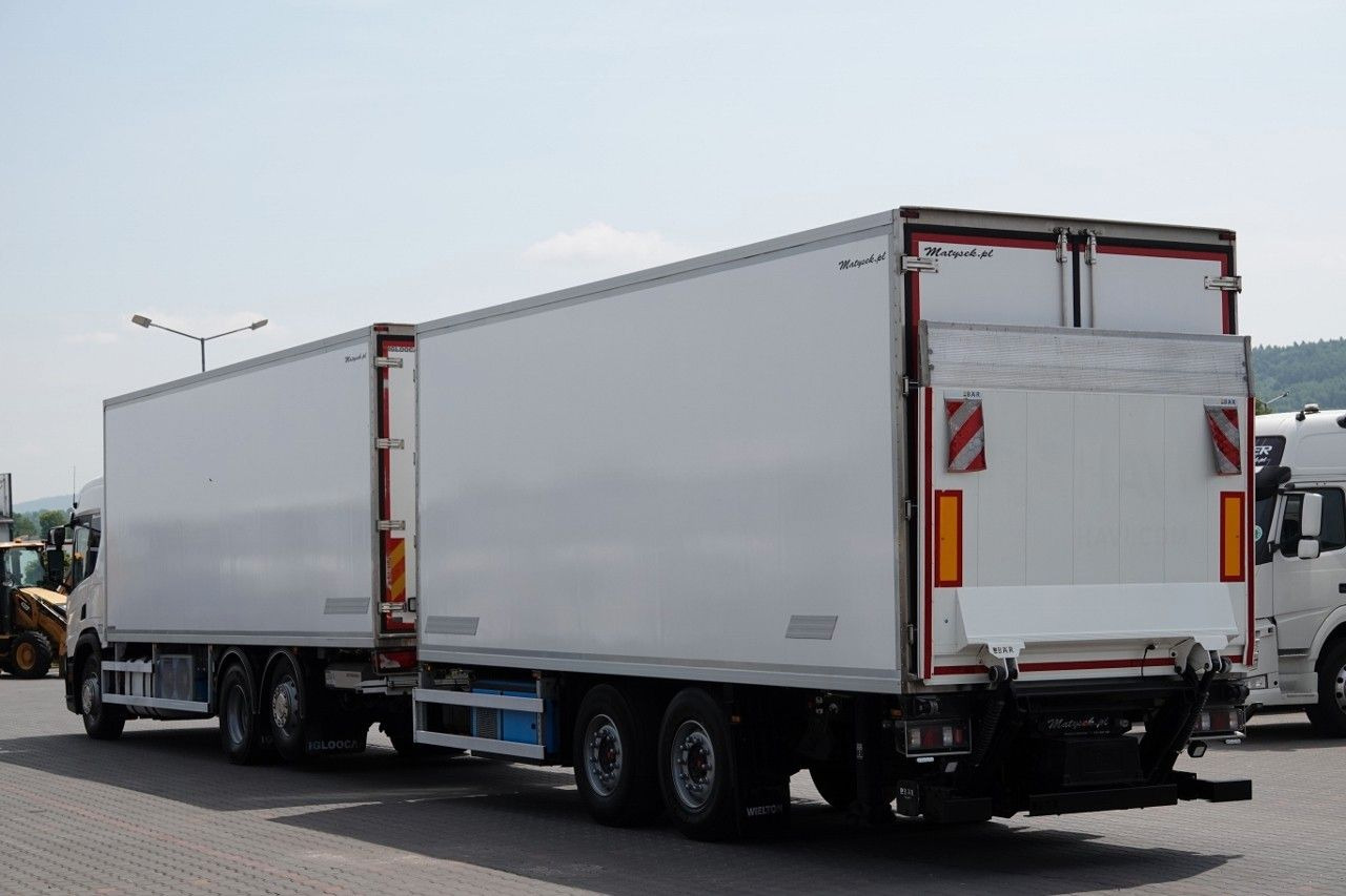 Scania P 410 / CHŁODNIA / ZESTAW TANDEM / PRZEJAZDOWY / - Tovornjak hladilnik: slika 4 Scania P 410 / CHŁODNIA / ZESTAW TANDEM / PRZEJAZDOWY / - Tovornjak hladilnik: slika 4