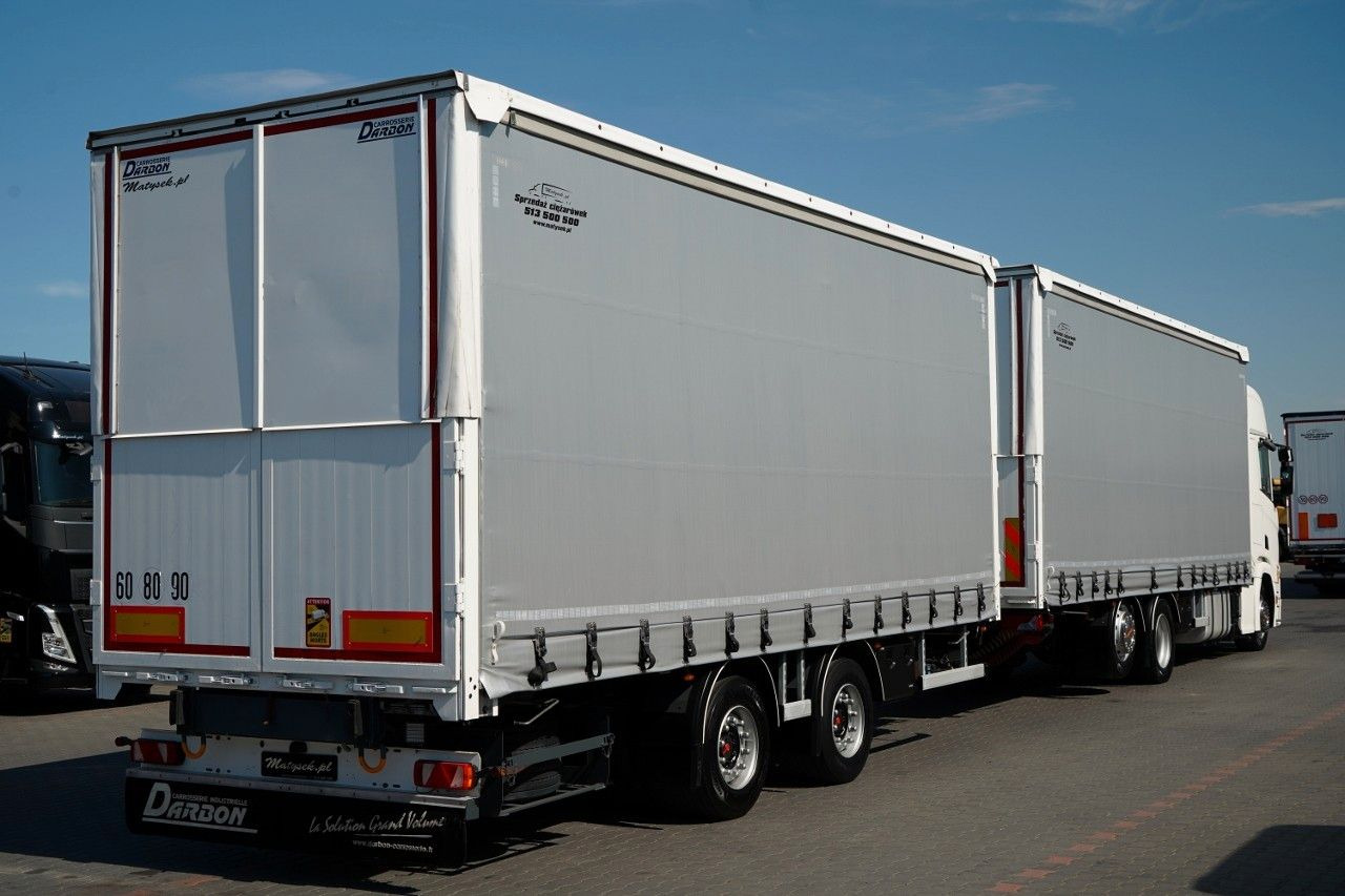 Scania R 450 / ZESTAW TANDEM 120 M3 / PRZEJAZDOWY / OŚ - Tovornjak s ponjavo: slika 4 Scania R 450 / ZESTAW TANDEM 120 M3 / PRZEJAZDOWY / OŚ - Tovornjak s ponjavo: slika 4