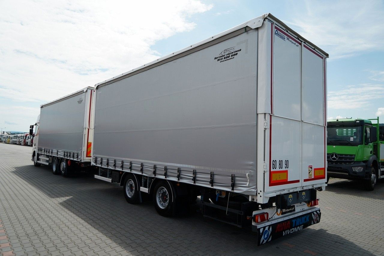 Scania R 450 / ZESTAW TANDEM 120 M3 / PRZEJAZDOWY / OŚ - Tovornjak s ponjavo: slika 2 Scania R 450 / ZESTAW TANDEM 120 M3 / PRZEJAZDOWY / OŚ - Tovornjak s ponjavo: slika 2