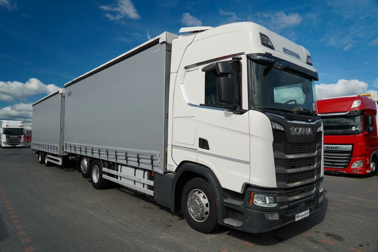 Scania S 450 / ZESTAW TANDEM / 120 M3 / I-PARK COOL Scania S 450 / ZESTAW TANDEM / 120 M3 / PO KONTRAKCIE S - Tovornjak s ponjavo: slika 2 Scania S 450 / ZESTAW TANDEM / 120 M3 / I-PARK COOL Scania S 450 / ZESTAW TANDEM / 120 M3 / PO KONTRAKCIE S - Tovornjak s ponjavo: slika 2