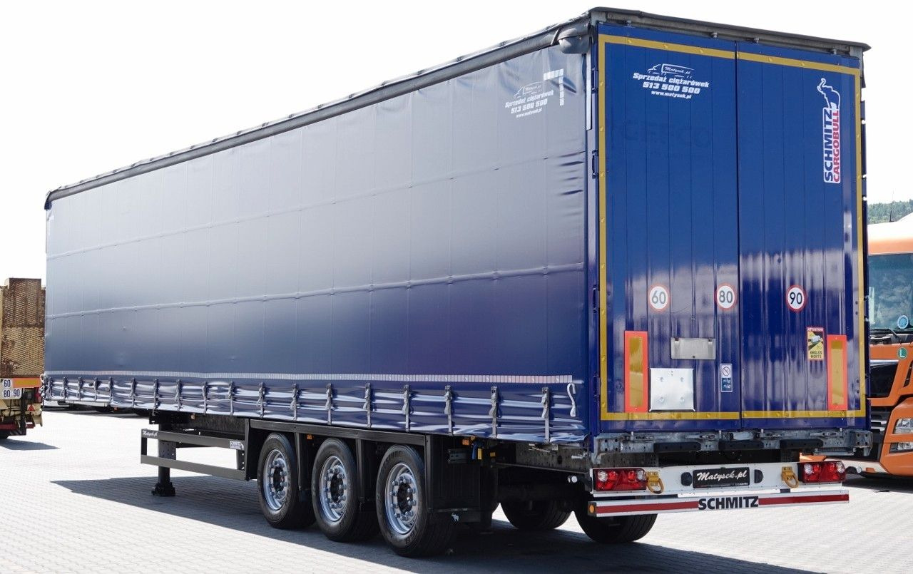 Schmitz Cargobull FIRANKA VARIOS / PODNOSZONY DACH / OPONY 385/55 - Polprikolica s ponjavo: slika 2 Schmitz Cargobull FIRANKA VARIOS / PODNOSZONY DACH / OPONY 385/55 - Polprikolica s ponjavo: slika 2