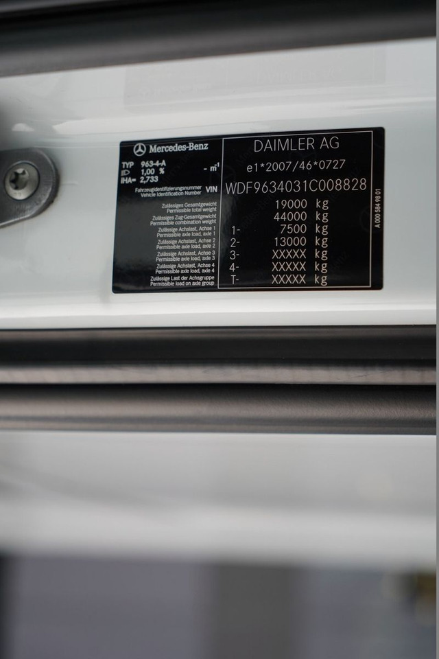 Vlačilec Mercedes-Benz ACTROS 1853 / HYDRAULIKA / RETARDER /  BIG SPACE: slika 38