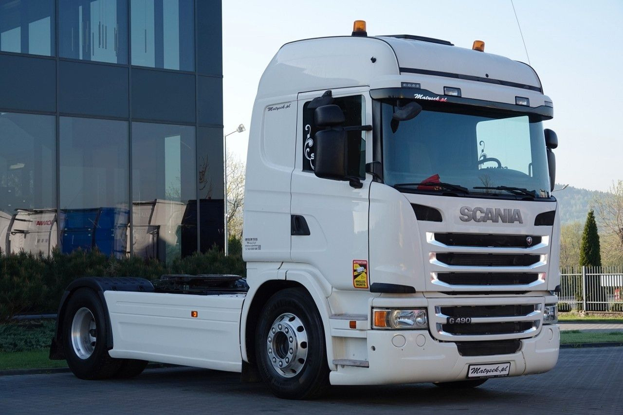 Scania G 490 / RETARDER / HIGHLINE / ALUFELGI / SPROWA Scania G 490 / RETARDER / HIGHLINE / ALUFELGI / SPROWA - Vlačilec: slika 1 Scania G 490 / RETARDER / HIGHLINE / ALUFELGI / SPROWA Scania G 490 / RETARDER / HIGHLINE / ALUFELGI / SPROWA - Vlačilec: slika 1