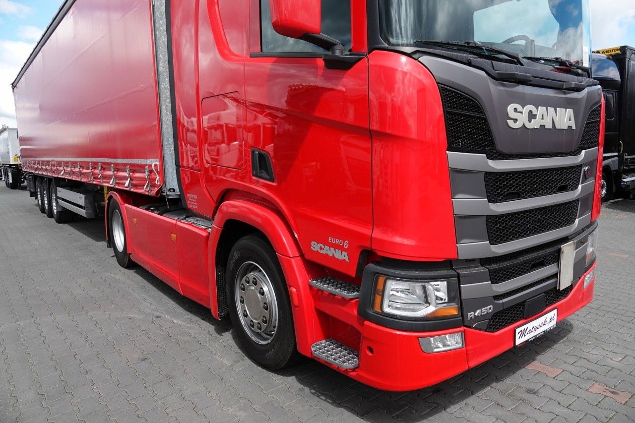 Scania R 450 / OPONY 100% / 2021 ROK / ZESTAW / FIRANKA - Vlačilec: slika 5 Scania R 450 / OPONY 100% / 2021 ROK / ZESTAW / FIRANKA - Vlačilec: slika 5