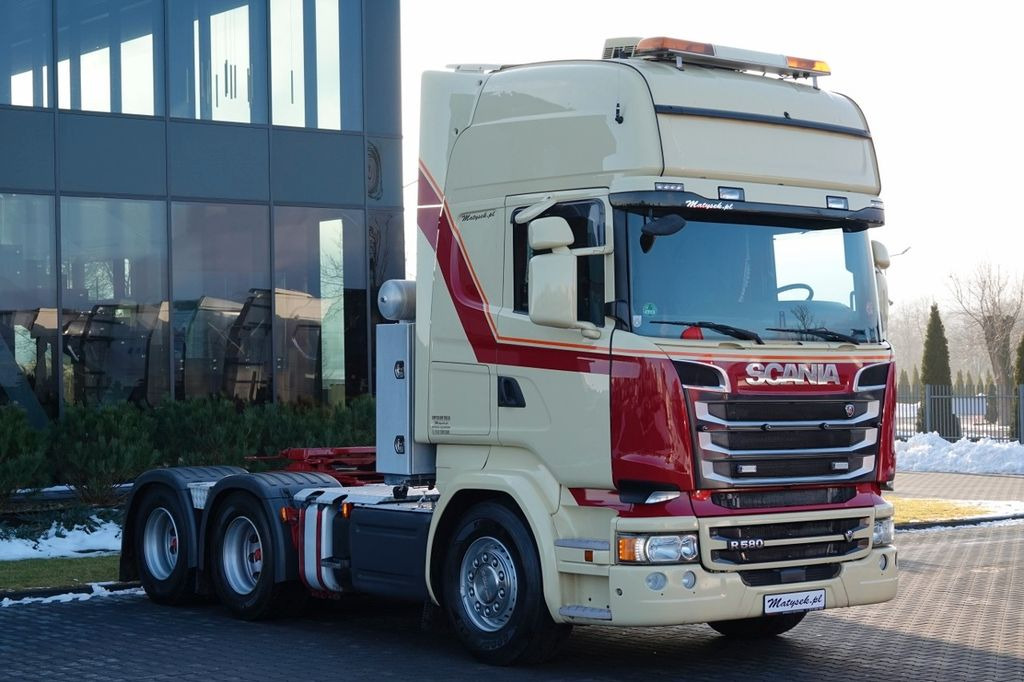 Scania R 580 / V8 / 6x4 / DMC: 95.000 KG / I-PARK COOL/ - Vlačilec: slika 1 Scania R 580 / V8 / 6x4 / DMC: 95.000 KG / I-PARK COOL/ - Vlačilec: slika 1