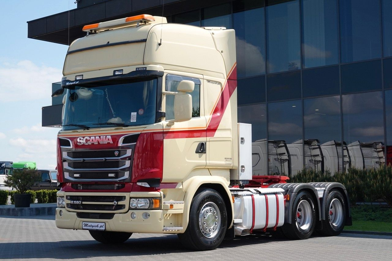 Scania R 580 / V8 / 6x4 / DMC: 95.000 KG / I-PARK COOL/ Scania R 580 / V8 / 6x4 / DMC: 95.000 KG / I-PARK COOL/ - Vlačilec: slika 1 Scania R 580 / V8 / 6x4 / DMC: 95.000 KG / I-PARK COOL/ Scania R 580 / V8 / 6x4 / DMC: 95.000 KG / I-PARK COOL/ - Vlačilec: slika 1